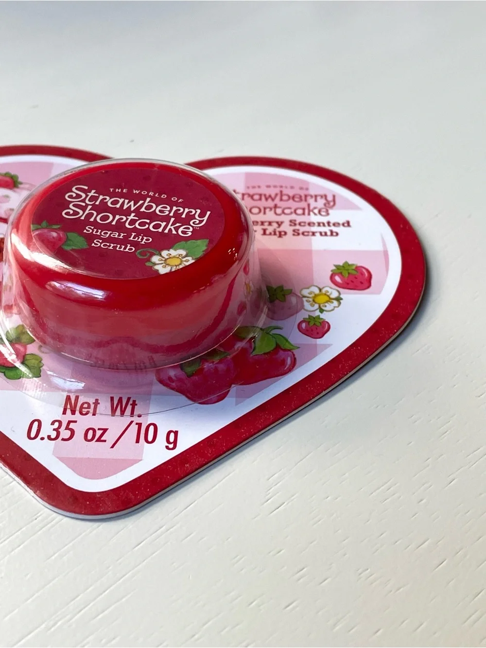 NIP Strawberry Shortcake sugar lip scrub & lip balm duo